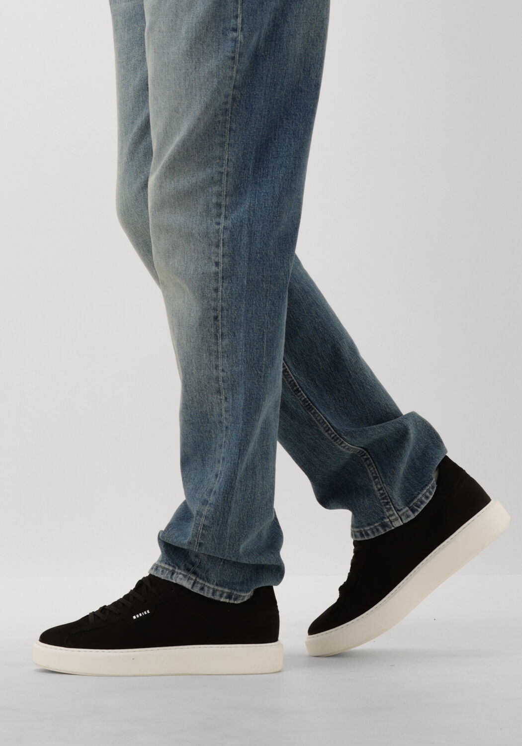 Zwarte NUBIKK Lage sneakers VINCE TORA HEREN - large