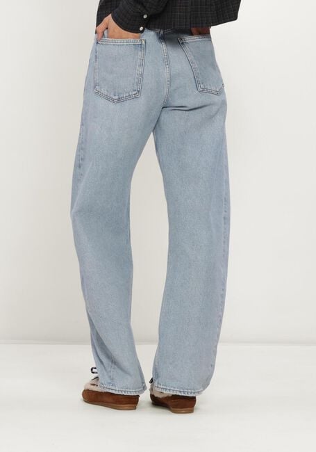 Lichtblauwe JOHNY Wijde broek AYO - large