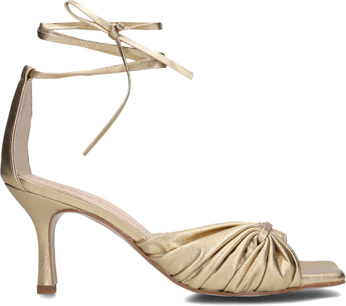 Lina Locchi Sandalen
Dames L1304, Maat: 40, Materiaal: Leer, Kleur: Goud