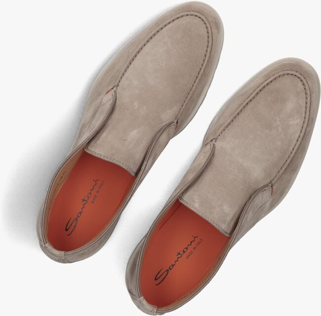 Taupe SANTONI Instappers SUE SPIEGEL KLEP INSTAP GZ Taupe SANTONI Instappers SUE SPIEGEL KLEP INSTAP GZ - large