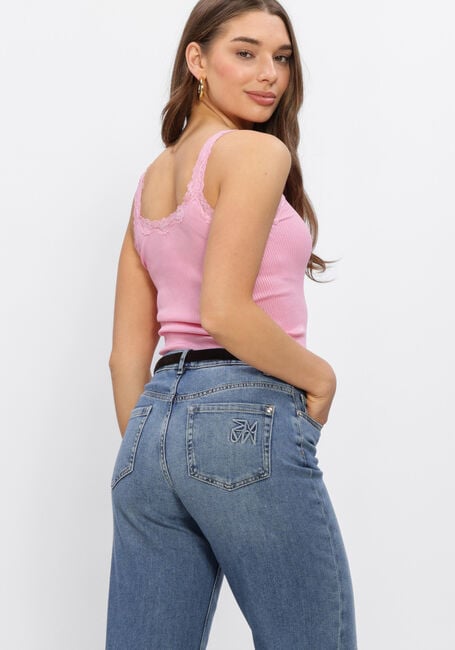 Roze ROSEMUNDE Top BABETTE DEEP BACK SILK TOP - large