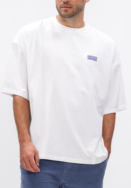 Witte AMERICAN VINTAGE T-shirt GIXY - large