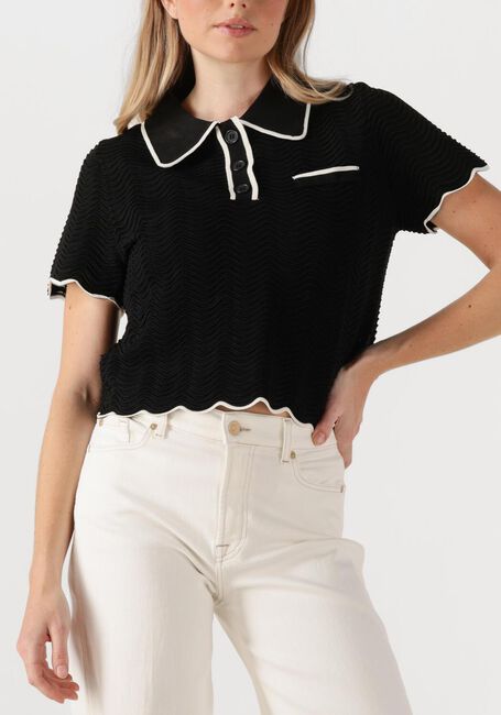 Zwarte SUNCOO T-shirt PIKIL - large