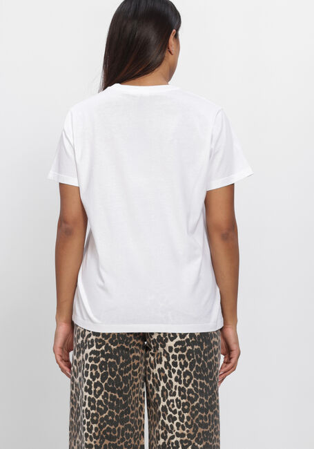 Witte GANNI Tops & T-shirts BASIC COTTON JERSEY STRAWBERRY - large