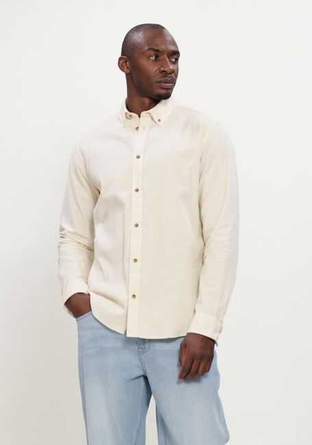Ecru LES DEUX Casual overhemd PINWALE CORDUROY SHIRT - large