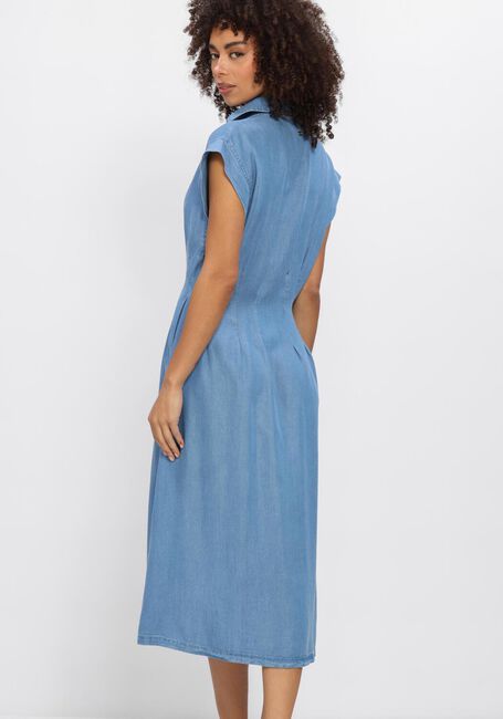 Lichtblauwe MARC CAIN COLLECTION Midi jurk AC 21.42 D63 - large