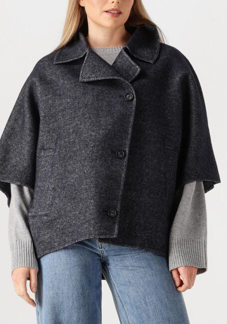 Antraciet STUDIO AR Jack AVY WOOL BLEND - large