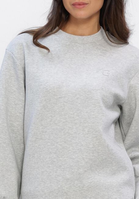 Lichtgrijze HOUSE OF GRAVITY Sweater PUFF SLEEVE SWEATER - large