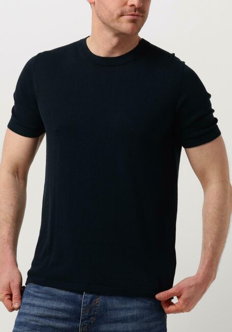 Donkerblauwe DRYKORN T-shirt VALENTIN 420052 - large