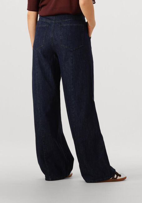Donkerblauwe SECOND FEMALE Wide jeans OLANE DENIM JEANS - large