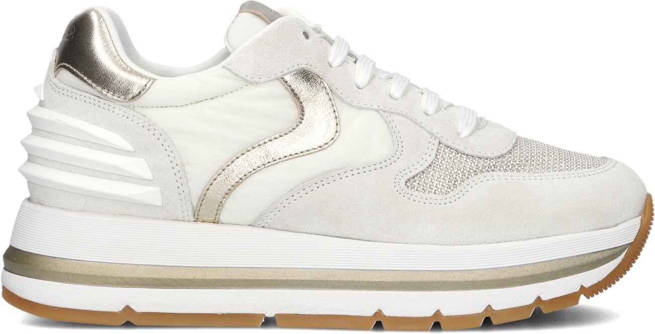 Voile Blanche Lage Sneakers Dames Maran Power, Maat: 35, Materiaal: Suède, Kleur: Wit