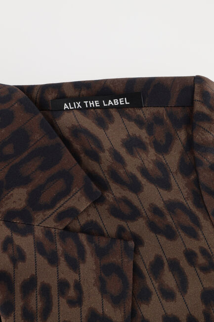Zwarte ALIX THE LABEL Blazers LADIES WOVEN ANIMAL BLAZER - large