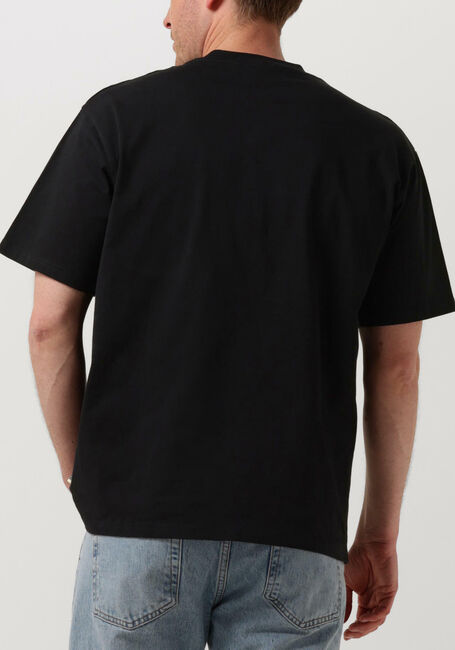 Zwarte WOODBIRD T-shirt WBBAINE BASE TEE - large