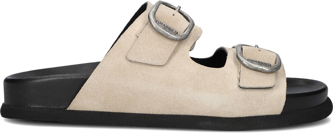 Shabbies Slippers
Dames Inga Buckles S, Maat: 42, Materiaal: Suède, Kleur: Beige afbeelding 1