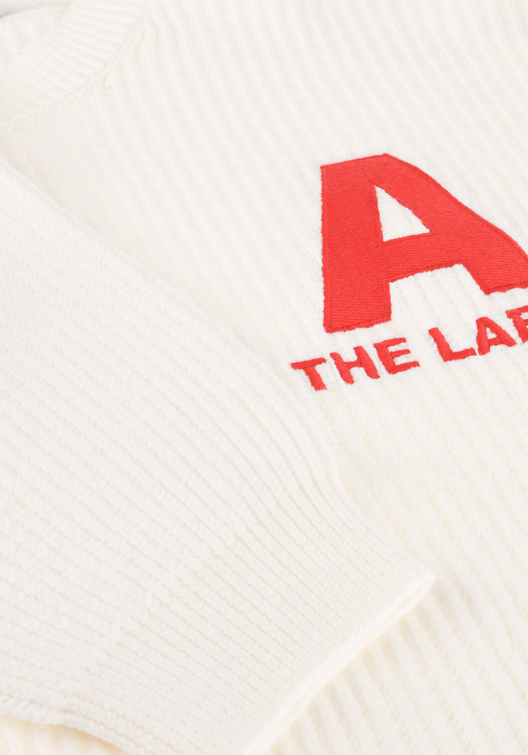 Gebroken wit ALIX THE LABEL Trui LADIES KNITTED BASIC JUMPER - large