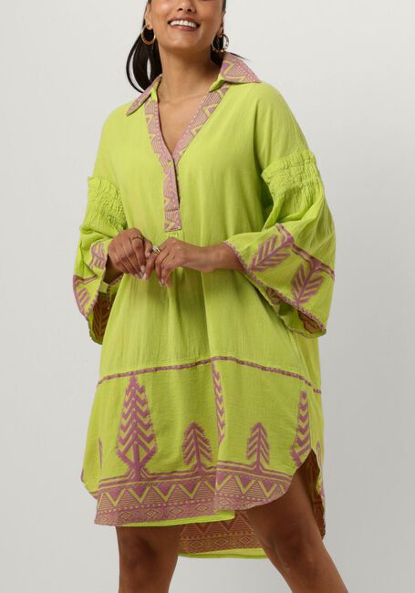 Groene NEMA Mini jurk RABIA - large