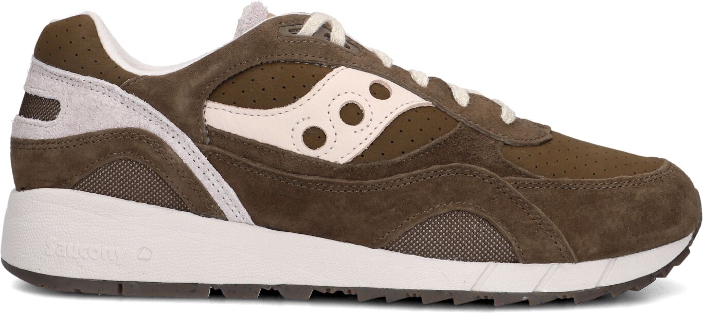 Saucony Lage Sneakers Heren Shadow 6000 M, Maat: 40, Materiaal: Suède, Kleur: Bruin