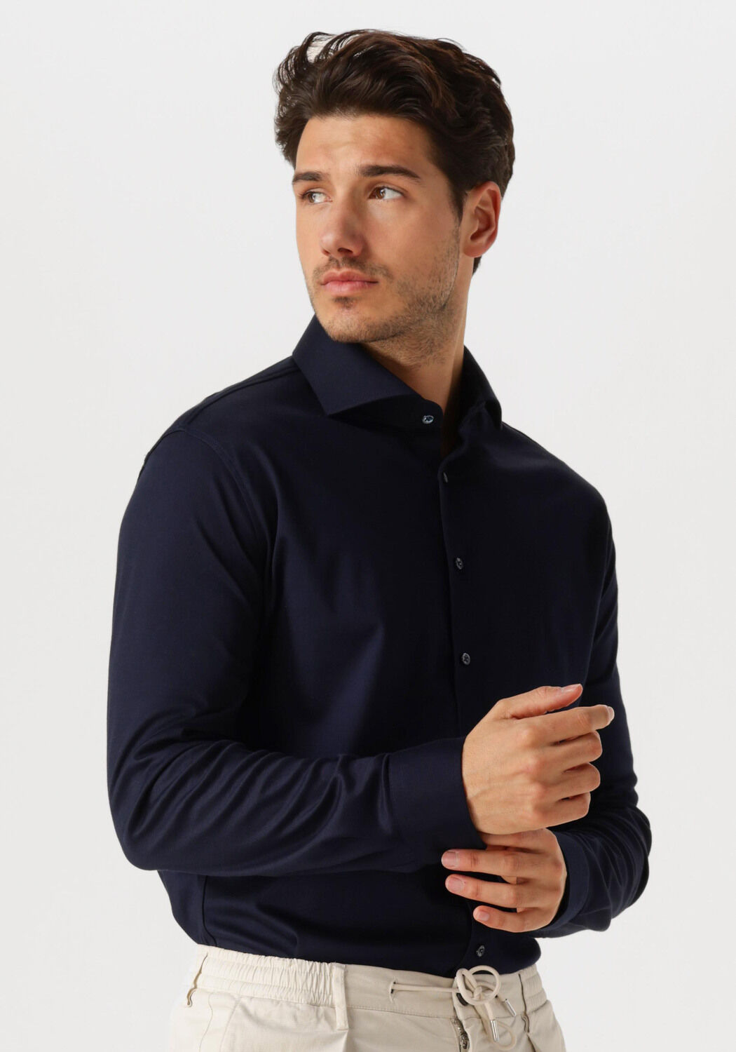 Desoto Luxury Business Overhemd Heren Luxury Hai 1/1, Maat: 38, Kleur: Blauw