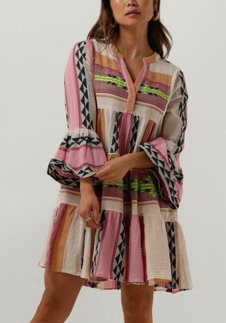 Mini Jurk Devotion Jurken Beige DEVOTION Mini Jurk ILIOTROPIO Omoda