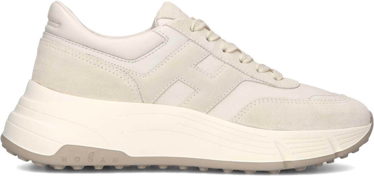 Hogan Lage Sneakers Dames H669 Allacciato, Maat: 40, Materiaal: Suède, Kleur: Beige