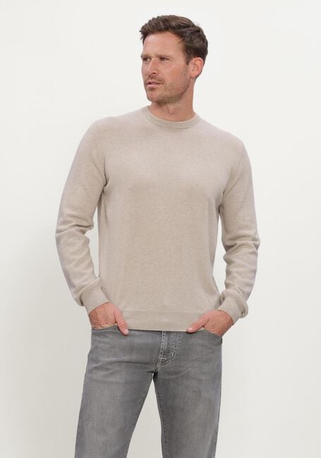 Beige FILIPPO DE LAURENTIIS Trui G. COLLO ML - large
