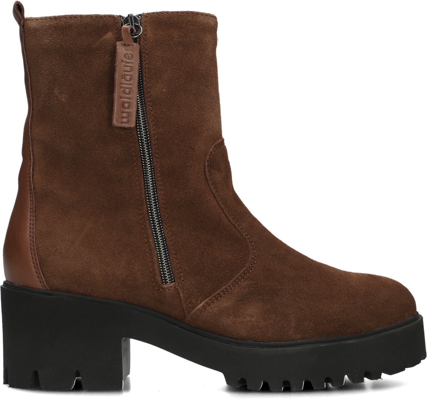 Waldläufer Enkellaarsjes
Dames 771803, Maat: 37,5, Materiaal: Leer, Kleur: Cognac