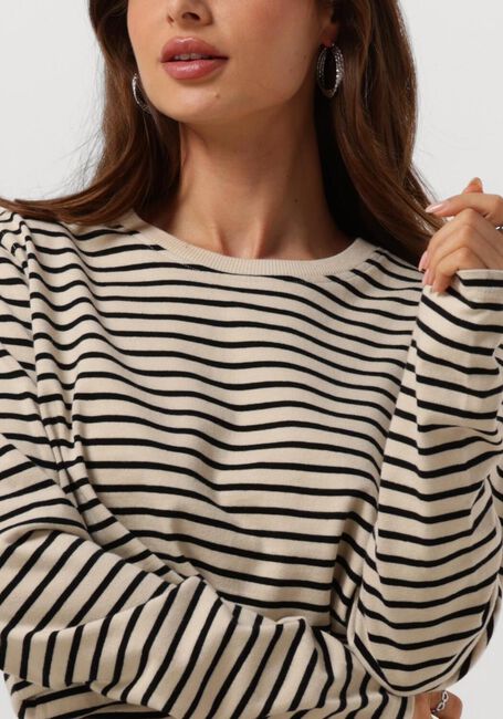 Beige PENN & INK Tops & T-shirts 516 SWEATER STRIPE - large