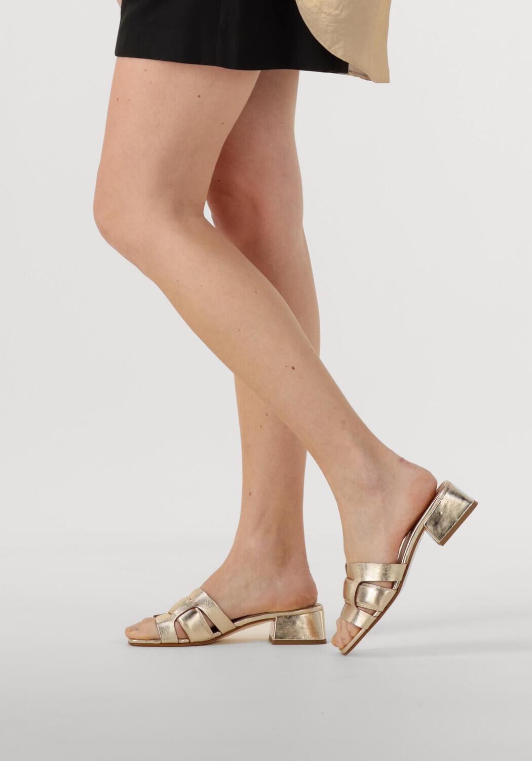 Gouden STEFANO LAURAN Sandalen met hak 24050 - large