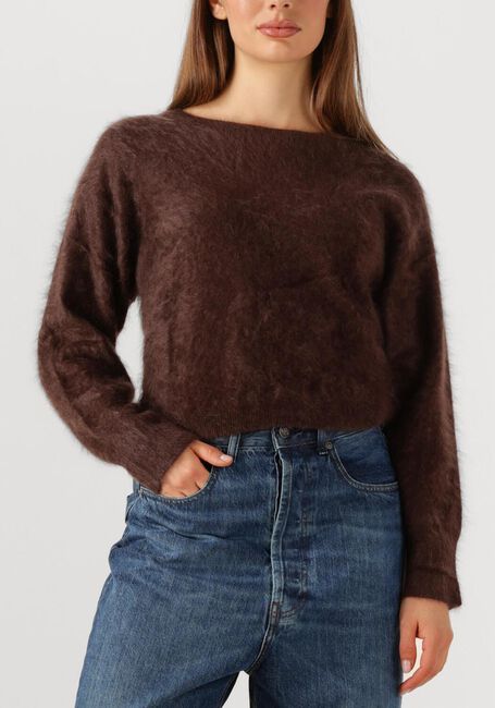 Bruine ABSOLUT CASHMERE Trui ZOE - large