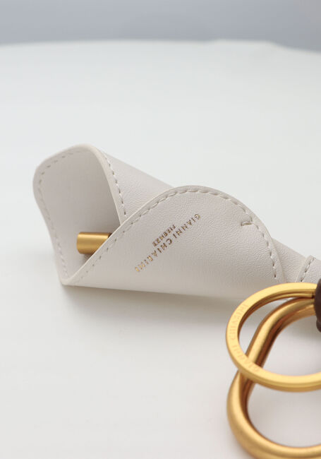 Gebroken wit GIANNI CHIARINI Bag charms CHARM CALLA - large