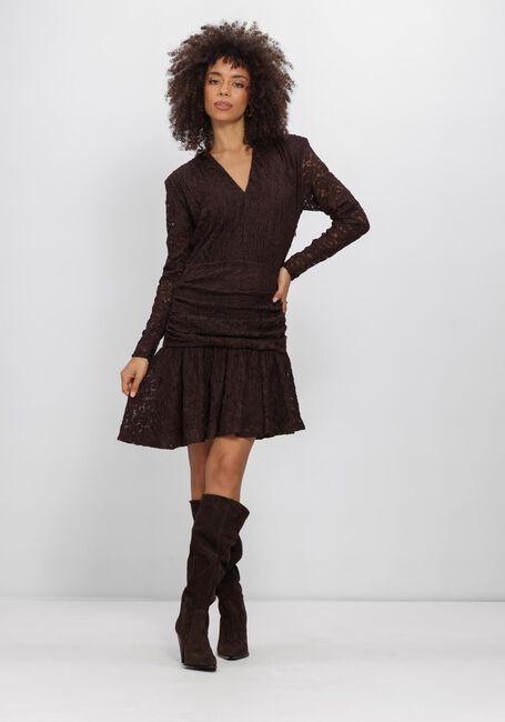 Bruine DANTE6 Mini jurk SKYDANCE LACE MINI DRESS - large