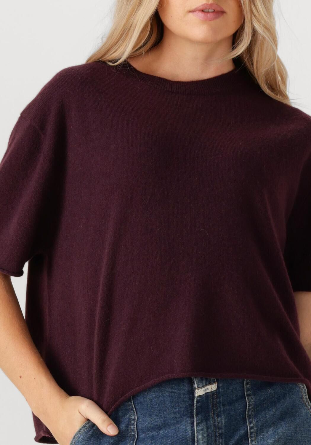 Bordeaux LISA YANG Top CILA T-SHIRT - large