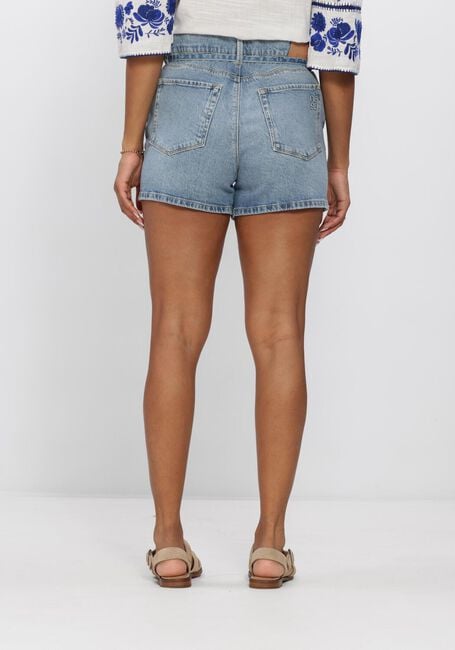 Blauwe DANTE6 Shorts DRIFT BELTED DENIM SHORTS - large