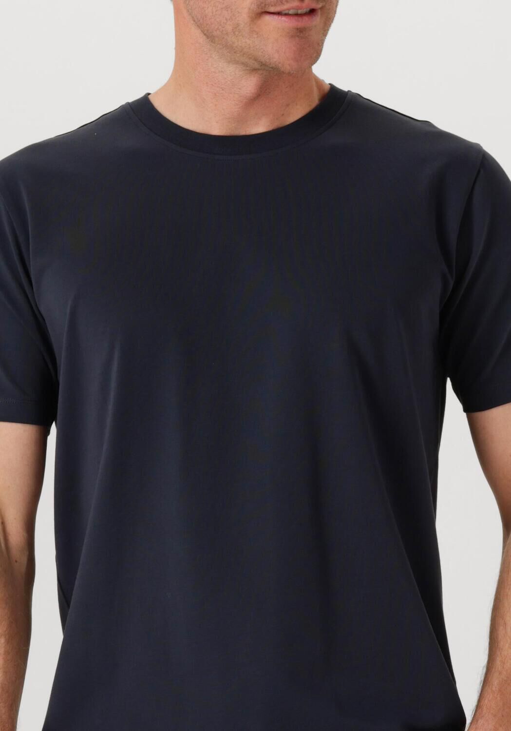 Donkerblauwe WAHTS T-shirt BERKLEY JERSEY STRETCH - large