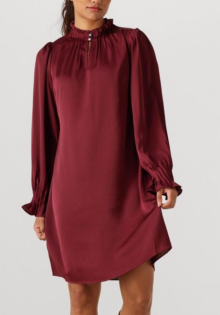 Bordeaux BRUUNS BAZAAR Mini jurk BBTARESE DRESS - large