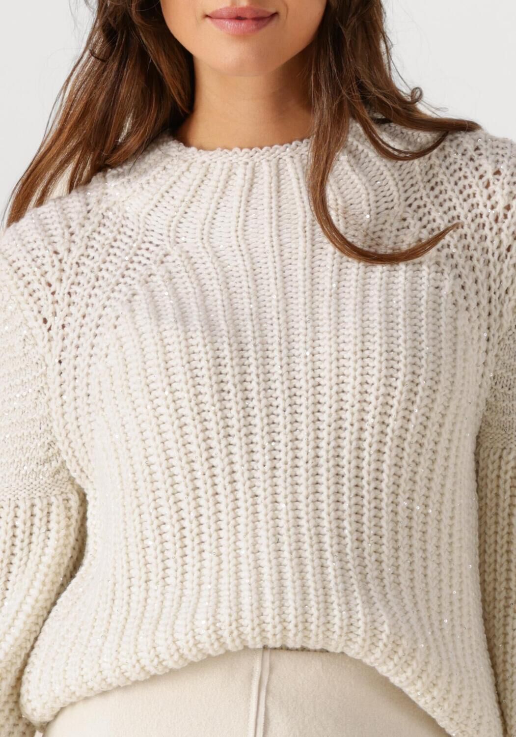 Gebroken wit MARC CAIN ADDITIONS Trui ZA 41.15 M02 - large