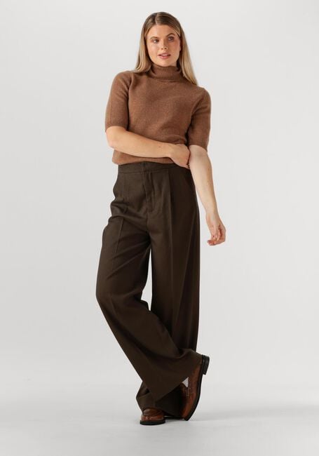 Bruine RESORT FINEST Trui TURTLENECK TEE - large