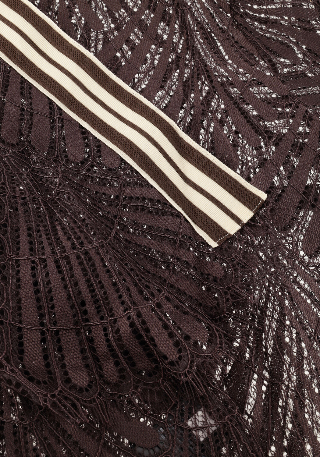 Bruine CO'COUTURE Blouses LETICC LACE BLOUSE - large