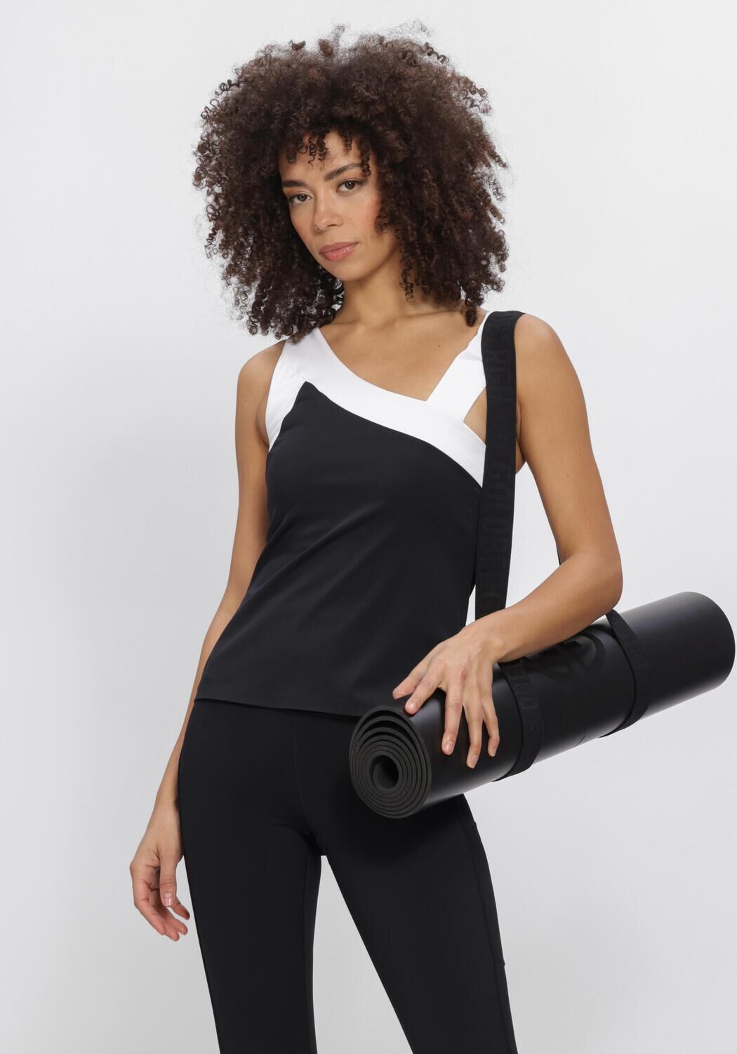 Goldbergh Top Dames Sierra Tank With Bra, Maat: S, Kleur: Zwart afbeelding 1