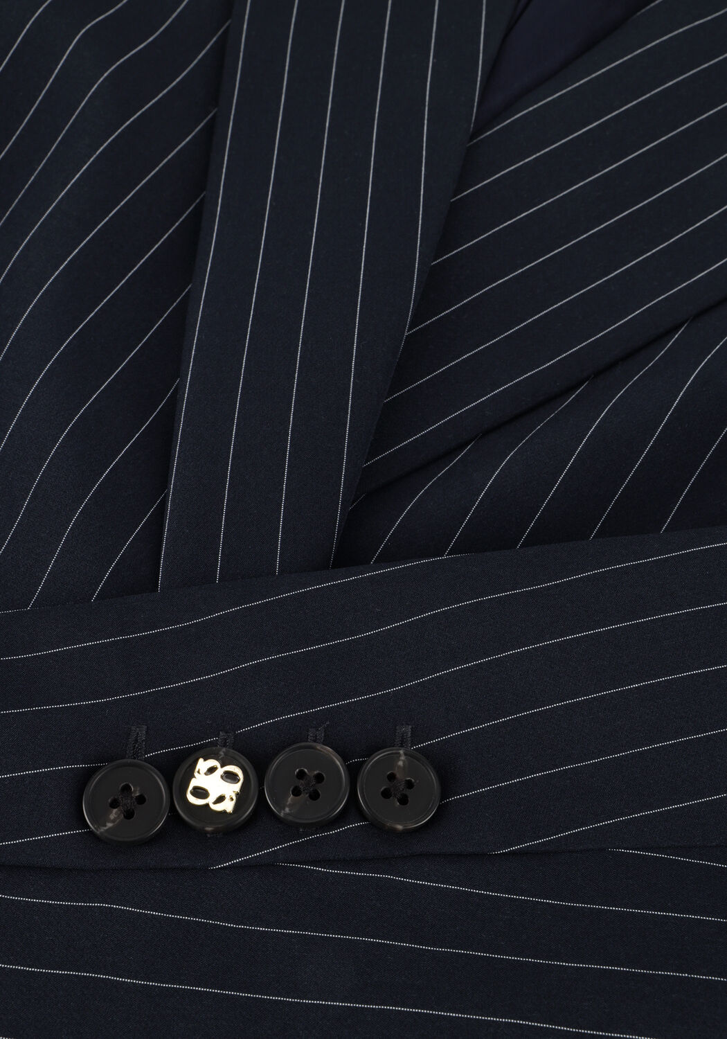 Blauwe DANTE6 Blazer KRIJTSTREEP BLAZER - large