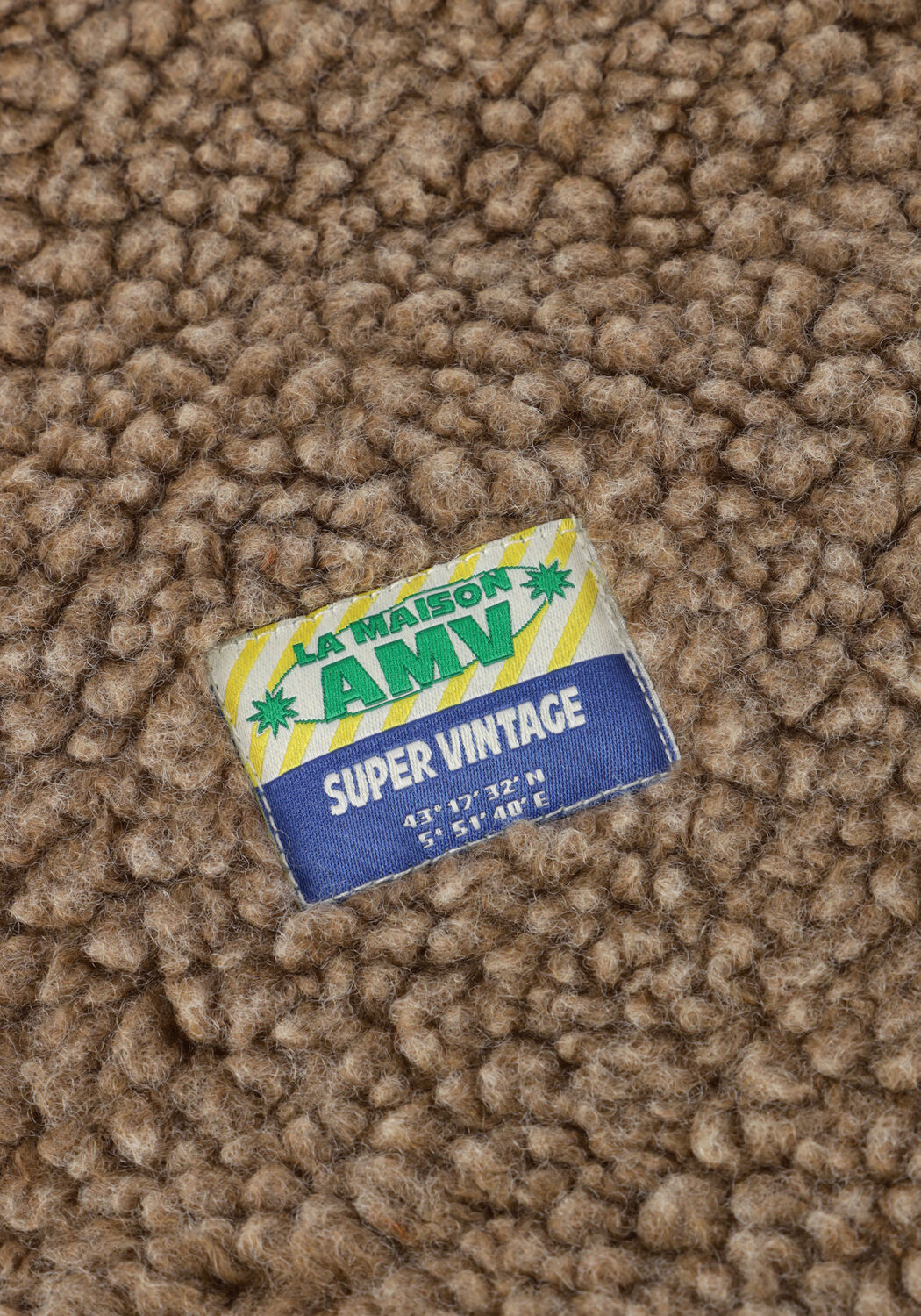 Bruine AMERICAN VINTAGE Vest HOKTOWN ZIP - large