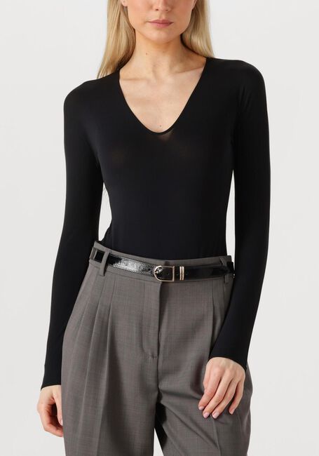 Zwarte WOLFORD Top THE V NECK BODY - large
