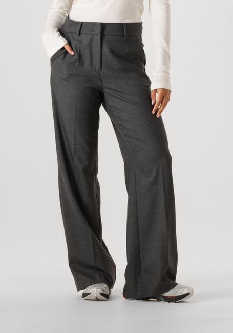 Donkergrijze CAMBIO Wijde broek AMELIE - large
