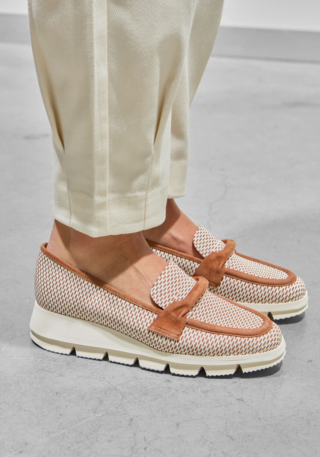 Bruine BRUNATE Loafers 40202 - large