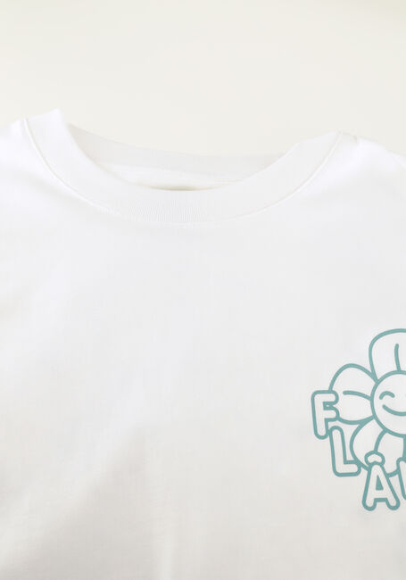 Witte FLANEUR T-shirt HAPPY FLOWER T-SHIRT - large
