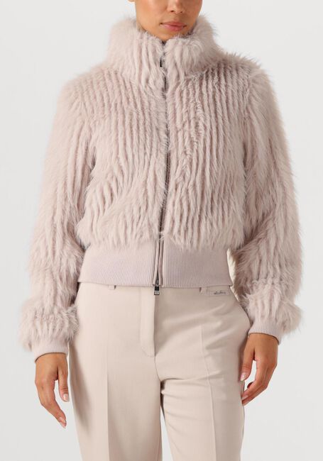 Lichtroze MARC CAIN COLLECTION Faux fur jas ZC 12.05 W43 - large