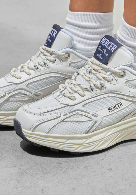 Witte MERCER AMSTERDAM Lage sneakers THE RE-RUN MAX NAPPA Witte MERCER AMSTERDAM Lage sneakers THE RE-RUN MAX NAPPA - large