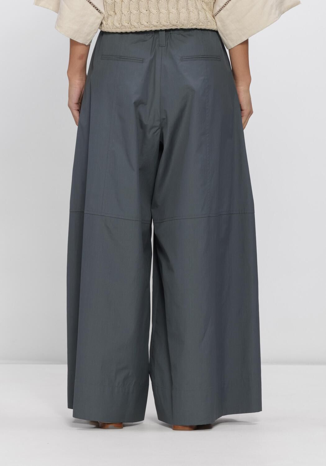 Donkerblauwe MAX MARA Broeken TROUSERS AVIO - large