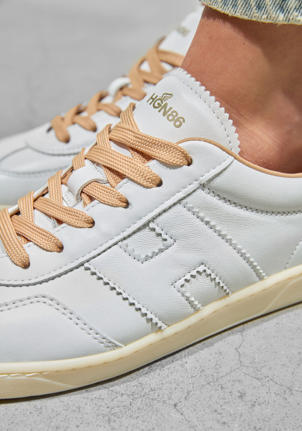 Witte HOGAN Lage sneakers COOL ALLACCIATO - large