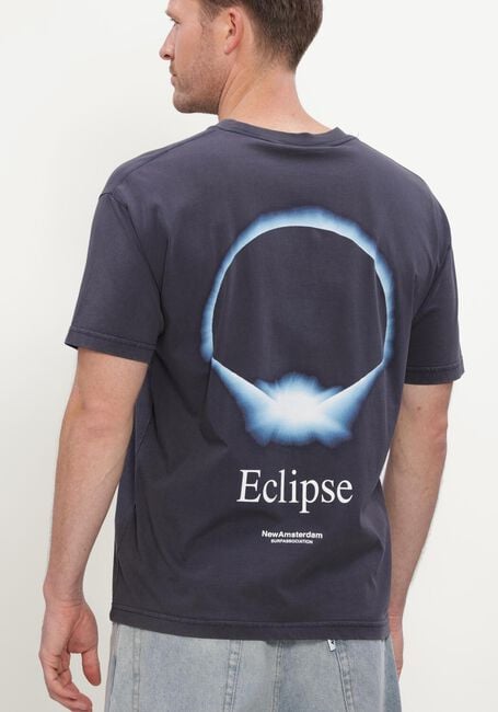 Donkerblauwe NEW AMSTERDAM SURF ASSOCIATION T-shirt ECLIPSE TEE - large